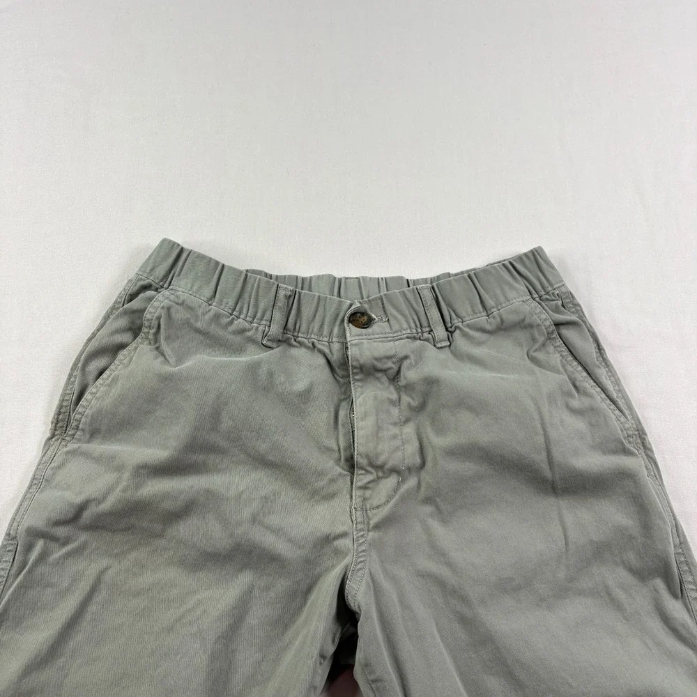 Bear Bottom Pants Mens Medium Gray Jogger Stretch Casual Chino Elastic Waist